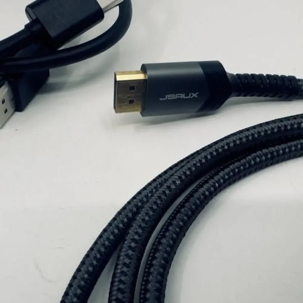 Premium Cable Lot — USB-C to DisplayPort 4K + JSAUX HDMI + DisplayPort + USB-C C